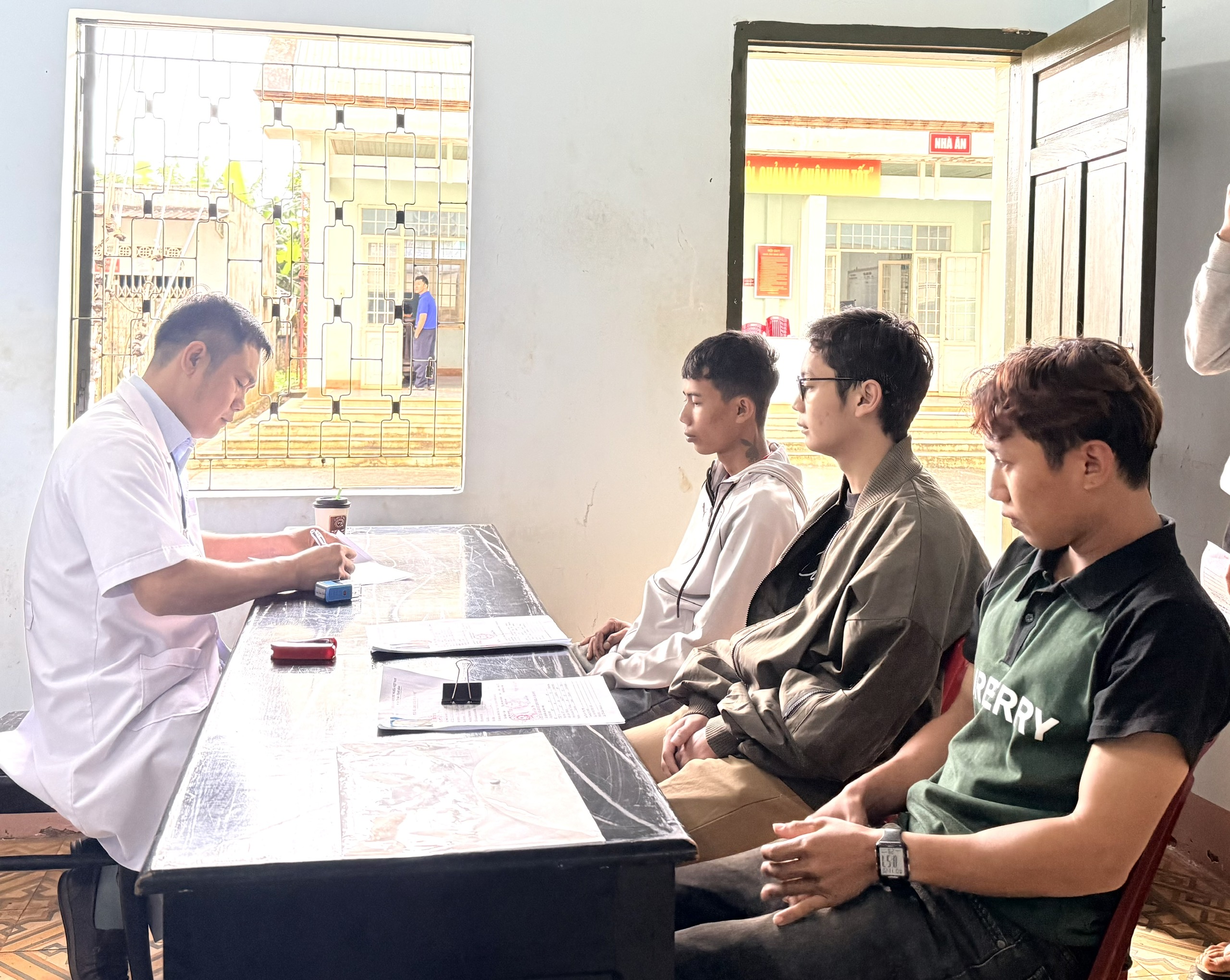 Xã Quảng Phú tổ chức khám sức khoẻ NVQS năm 2026